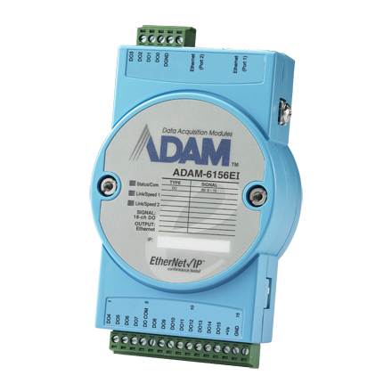 Advantech ADAM-6100EI EtherNet IP Modülleri, ADAM-6117EI, 8-kanal İzole Analog Giriş EtherNet / IP Modülü, ADAM-6150EI Modülü